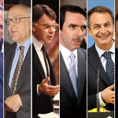 Timeline: PRESIDENTES DE LA DEMOCRACIA EN ESPAÑA