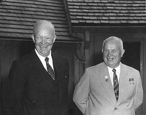 Khrushchev Meets With Eisenhower