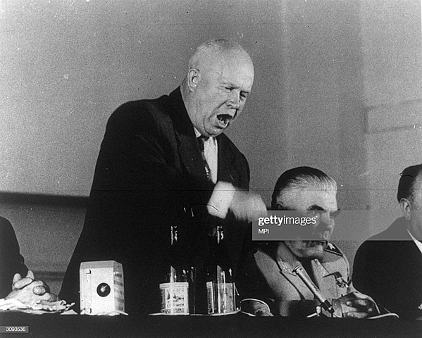 Khrushchev Meets with Eisenhower after U-2 Incident