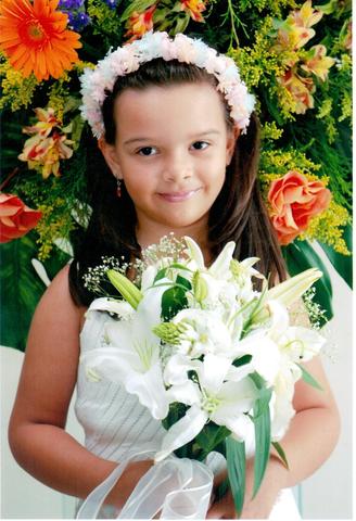 The first time as a bridesmaid