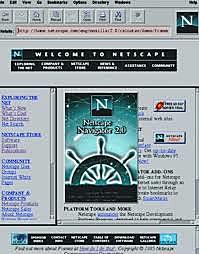 Netscape and yahoo