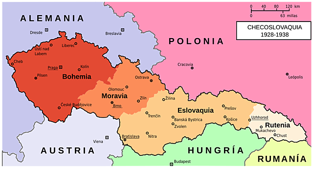 Se Disputa la Region de los Sudetes