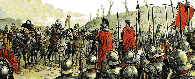 Grecia, Roma y Barbaros