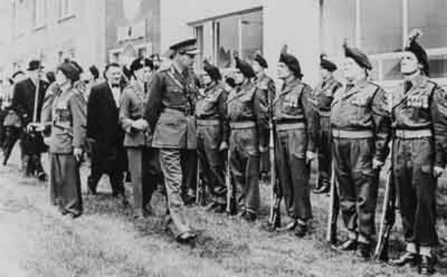 Opening of the Alamein  TA centre on Liverpool Road, Huyton