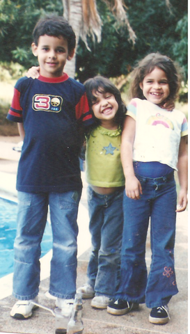 My first day that I swim