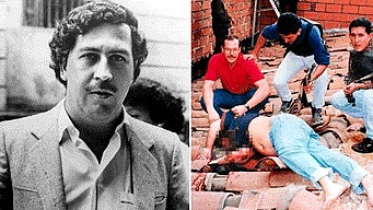 The police killed Pablo Escobar the most famous drug trafficker in Colombia.