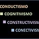Conductismo cognitivismo constructivismo conectivismo