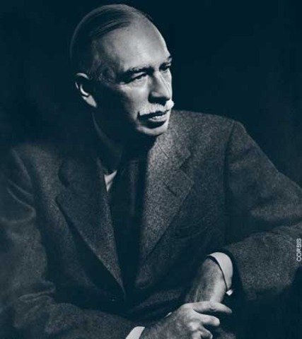 Keynes começa a formular a teoria do Keynesianismo