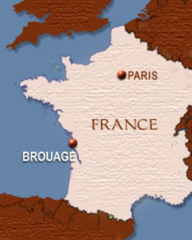 Samuel de Champlain is born