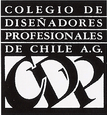 isotipo colegio de diseñadores profesionales de Chile