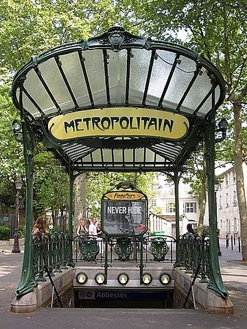 Entradas al metro - Héctor Guimard