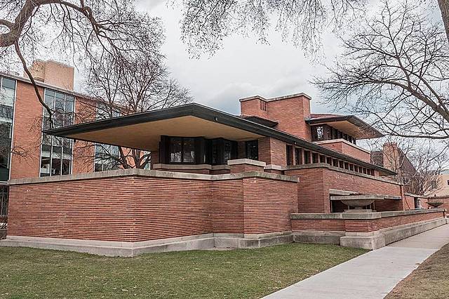 The Robie House - Frank Lloyd Wrigh - Chicago, EE.UU.