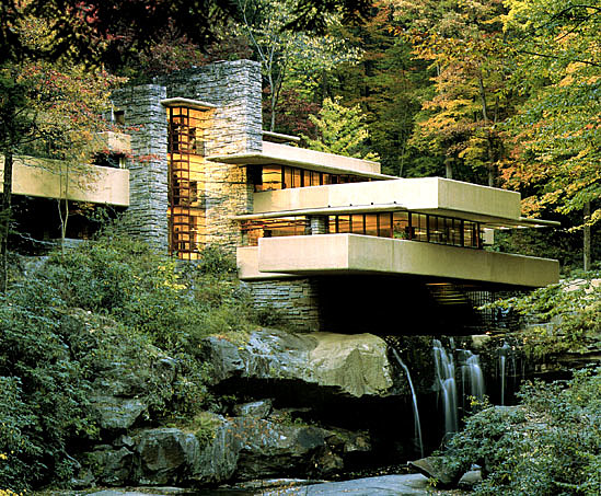 Kauffmann House - Frank Lloyd Wrigh - Pennsylvania, EE.UU.