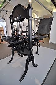 Llego primera maquina mecánica para imprimir