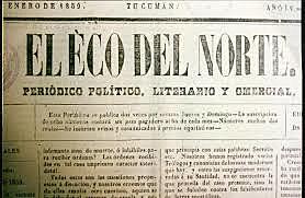 En la Serena se creo la revista "Eco Literario del Norte"