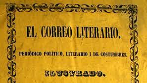 aparecio "El Correo Literario" primer correo nacional con caricaturas y "El Instructor del Pueblo"