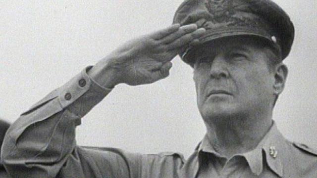 General Douglas MacArthur is relieved of his command in Korea.