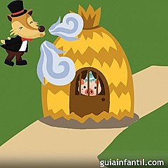 Pig #1 House is Destroyed