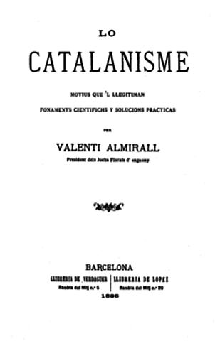 Les plataformes del catalanisme