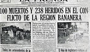 MASACRE DE LAS BANANERAS