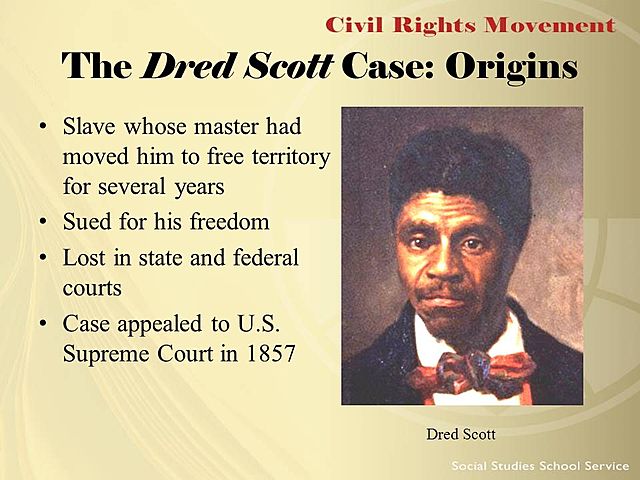 Dred Scott case