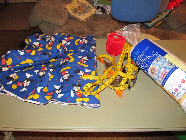 Get Supplies to make the quilt!