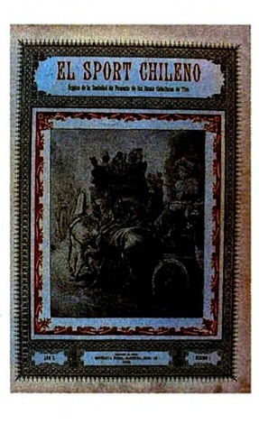 Portada del primer número de El sport Chileno