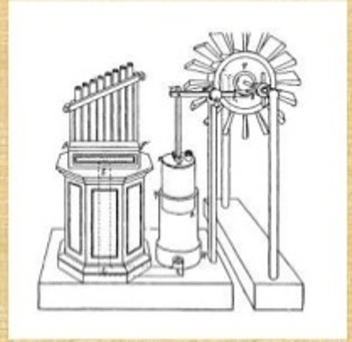 Primera máquina eólica