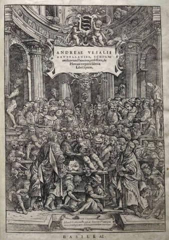 Andreas Vesalius publishes the anatomy treatise De humani corporis fabrica.