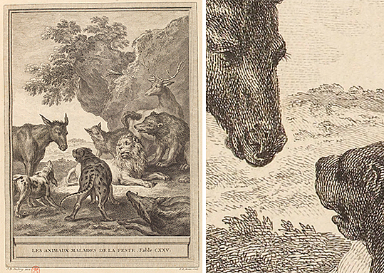 Les animaux malades de la Peste
