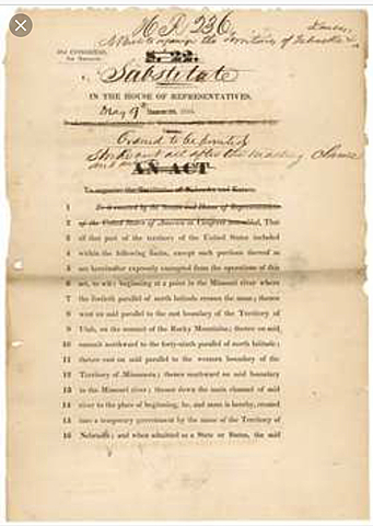 Kansas Nebraska Act / Bleeding Kansas