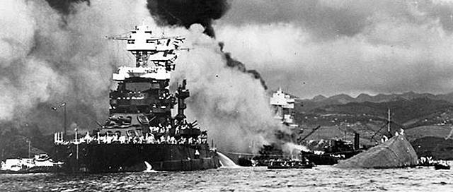 Pearl Harbor, entrée en guerre des EU