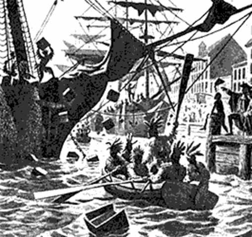 Boston Tea Party.