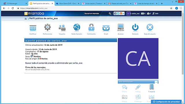 Crear Cuenta En miarroba.com