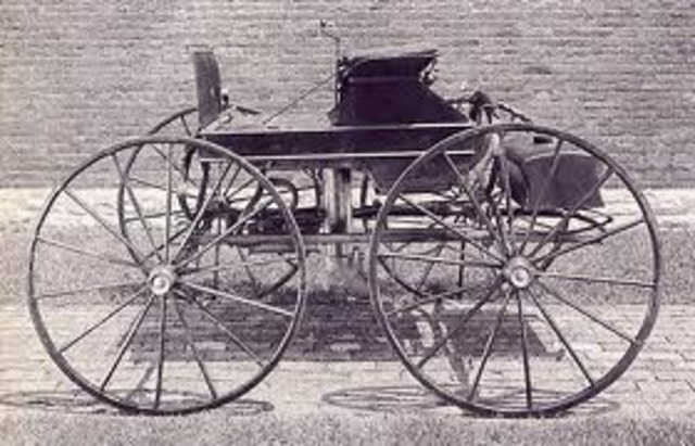First steam powered car