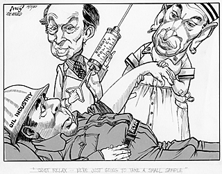 The NEP (National Energy Program) is implemented