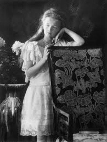 Birth of Grand Duchess Olga Romanov