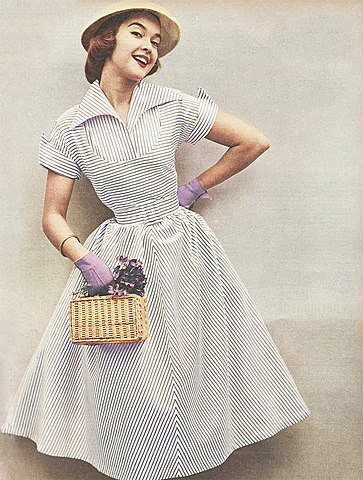 Платье 50-х годов прошлого столетья