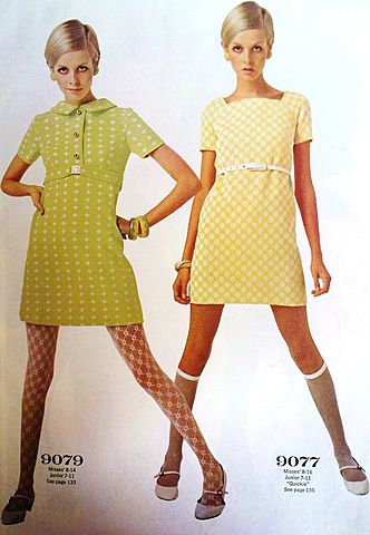 Платье 60-х годов прошлого столетья