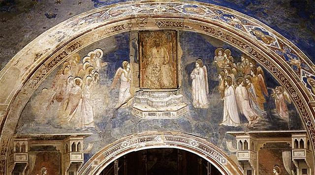 God Sends Gabriel to the Virgin