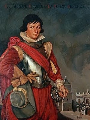 Catalina escaped from Monastery, se was 15 years old.