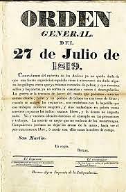 Promulgación de la primer constitución