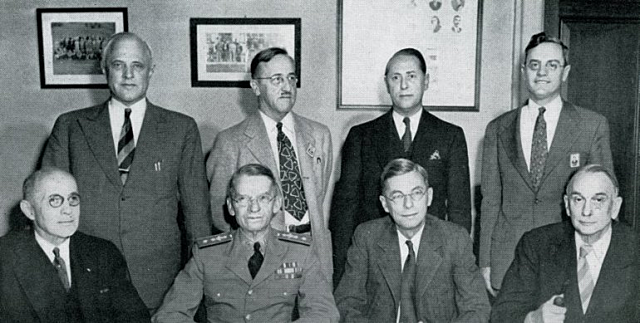 inauguração do The National Defense Research Committee 1940