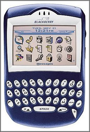 Launch of Blackberry's integrated phone