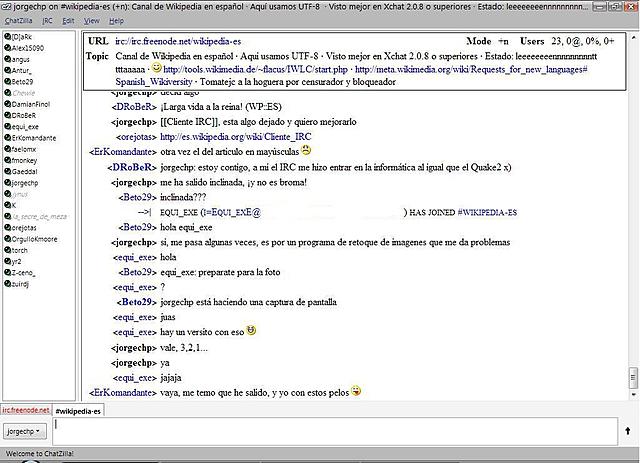 Internet Relay Chat (IRC)
