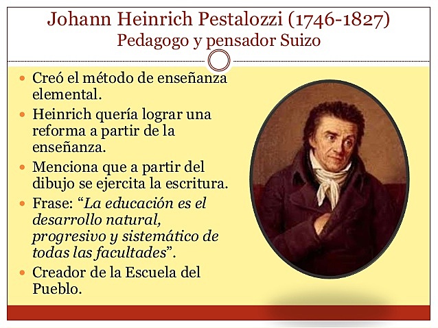MAR 20, 1728 JOHANN H. PESTALOZZI