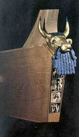 The Great Lyre with Bull's Head