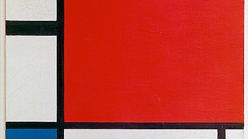 Composition II in Red, Blue, and Yellow