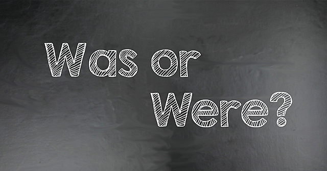 pasado simple del verbo "to be"