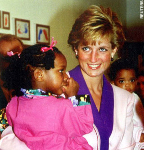 Princess Diana became president of